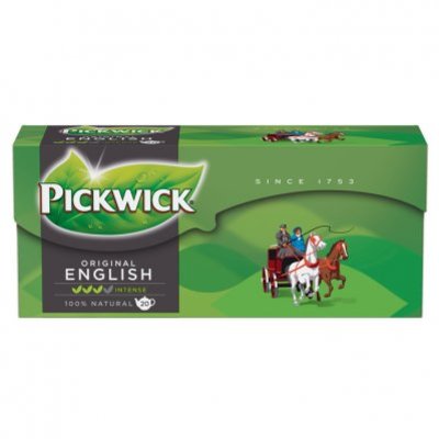 Pickwick English tea zwarte thee meerkops